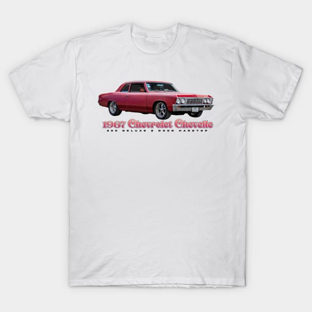 1967 Chevrolet Chevelle 300 Deluxe 2 Door Hardtop T-Shirt by Gestalt Imagery